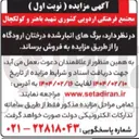 تصویر کوچک آگهی فروش برگ های انبار شده درختان ارودگاه