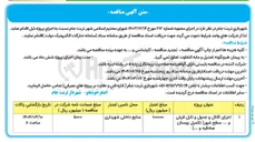 تصویر کوچک آگهی اجرای کانال و جدول و تایل فرش و ... سطح شهر (تکمیل بوستان صادقیه و ... )