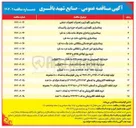 تصویر کوچک آگهی خرید قطعه الکترونیکی به کد ۲۰۳۷۷۰۶۲ به تعداد ۱۰۰ عدد