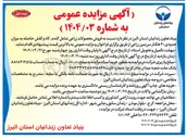 تصویر کوچک آگهی ه فروش محصولات زراعی شامل گندم کاه و کلش حاصله به میزان حدودی ۳۰ هکتار
