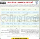 تصویر کوچک آگهی واگذاری زمین چمن ورزشی