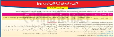 تصویر کوچک آگهی فروش قطعات زمین با اراضی 48 هکتاری