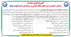 تصویر کوچک آگهی مشارکت در احداث مخزن