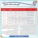 تصویر کوچک آگهی پروژه لکه گیری ضروری آسفالت معابر سطح منطقه یک به صورت سیار ۱۳۷ 
