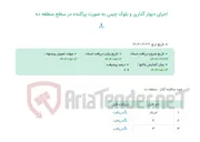 تصویر کوچک آگهی اجرای دیوار گذاری و بلوک چینی به صورت پراکنده در سطح منطقه ده