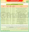 تصویر کوچک آگهی بهره برداری از اماکن در 14 ردیف شامل : 4 پارکینگ - گلفروشی - 8 واحد از مجموعه شهربانو 