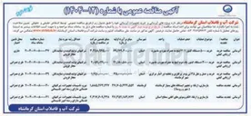 تصویر کوچک آگهی بازسازی ، ارتقا و تجهیز ایستگاه های پمپاژ