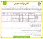 تصویر کوچک آگهی واگذاری به اجاره تعداد ۱۴۵۰ جایگاه پارک حاشیه ای