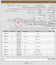 تصویر کوچک آگهی نیاز انتخاب تامین کننده-10عدد اره مویی-10عدداور فرز دو دسته-10 عدد سمباده زن مشتی-8 عدد فارسی بر -8 عدد کمپرسور باد-8 عدد گندگی رومیزی-8عددمکنده صنعتی-8 عدد منگنه زن بادی 