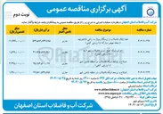تصویر کوچک آگهی اصلاح و توسعه شبکه فاضلاب
