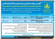 تصویر کوچک آگهی مزایده عمومی نوبت دوم و مذاکره احتمالی غرفه شماره ۱۹ 

