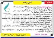 تصویر کوچک آگهی یک دستگاه وانت دو کابین کاپرا مجهز به وسایل کمکی اطفاء حریق مدل ۱۳۹۴ با شماره انتظامی ۴۸۲/۲۳ ی ۱۶ 
