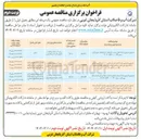 تصویر کوچک آگهی عملیات تکمیلی احداث شبکه آبرسانی طرح مساکن مهر