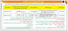 تصویر کوچک آگهی عملیات تکمیلی قطعه 3 الف