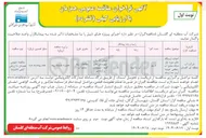 تصویر کوچک آگهی احداث ایستگاه های مورد نیاز شبکه منابع آب سطحی حوضه آبریز سد 
