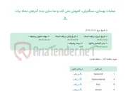 تصویر کوچک آگهی عملیات بهسازی، سنگفرش، کفپوش بتنی کف و نما سازی بدنه گذرهای محله بیات