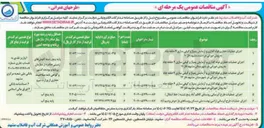 تصویر کوچک آگهی اجرای عملیات طرح آبرسانی 