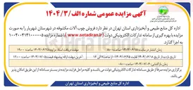تصویر کوچک آگهی فروش چوب آلات مکشوفه 