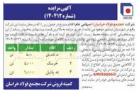تصویر کوچک آگهی فروش ته تاندیش 5000 تن - خرسک 5000 تن - ته پاتیل 1000 تن