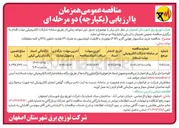 تصویر کوچک آگهی مناقصه خرید سکسیونر هوایی گازی ( SF موتوردار با قابلیت اتوماسیون به همراه PT تغذیه تابلوی RTU و کلیه متعلقات 