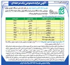تصویر کوچک آگهی فروش  شش دستگاه خودرو سواری پژو پارس ، یک دستگاه نیسان و دو دستگاه موتور سیکلت هوندا ۱۲۵