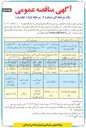 تصویر کوچک آگهی زیر اساس ۲۰۰ متر مکعب - اساس ۱۰۰ متر مکعب - قیر ۶۲۰۰ کیلوگرم تهیه و اجرای ۱۱۴۰۰ متر مربع به ضخامت ۶ سانت و مابقی عملیات