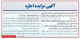 تصویر کوچک آگهی اجاره سالن ورزشی زیرزمین مدرسه 