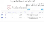 تصویر کوچک آگهی تأمین چرخ زنجیر و گاید C