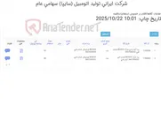 تصویر کوچک آگهی تامین دو ردیف پره های آچار بادی