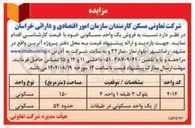 تصویر کوچک آگهی  فروش یک واحد مسکونی 