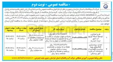 تصویر کوچک آگهی طرح اصلاح و توسعه شبکه توزیع آب شهر تربت حیدریه 

