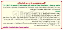 تصویر کوچک آگهی  ۳ واحد ساختمان اداری 