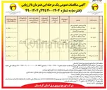 تصویر کوچک آگهی واگذاری تعمیر ، نگهداری ، رفع حوادث و اتفاقات شبکه های توزیع برق شهری و روستایی