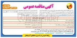 تصویر کوچک آگهی طراحی و مهندسی تامین مصالح و تجهیزات اجرای کارهای ساختمانی نصب تست و راه اندازی جهت احداث پست ۴۰۰/۱۳۲/۶۳/۲۰ کیلوولت