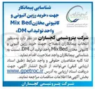 تصویر کوچک آگهی خرید رزین آنیونی و کاتیونی مخازن Bed Mix واحد تولید آب DM 