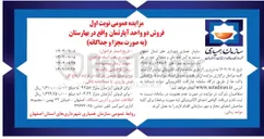 تصویر کوچک آگهی فروش دو واحد آپارتمان