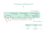 تصویر کوچک آگهی احداث و بهسازی فضای سبز ورودی اکبر آباد