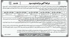 تصویر کوچک آگهی واگذاری مساحت ۴۰۰ متر مربع از زمین پارک شهر