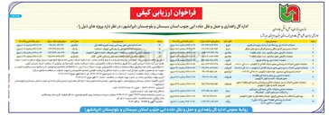 تصویر کوچک آگهی عملیات تکمیلی محور