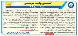 تصویر کوچک آگهی  فروش لجن تولیدی جامدات زیستی مدول اول تصفیه خانه فاضلاب 