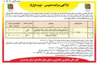 تصویر کوچک آگهی آهن آلات فرسوده 
