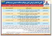 تصویر کوچک آگهی اجاره بالگرد جهت ترابری کارکنان در مناطق عملیاتی شرکت نفت فلات قاره ایران واقع در خلیج فارس و دریای عمان 
