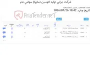 تصویر کوچک آگهی تامین سه ردیف بیرینگ یونیت