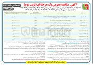 تصویر کوچک آگهی واگذاری دو جایگاه سی ان جی