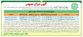 تصویر کوچک آگهی بهره برداری از اماکن
