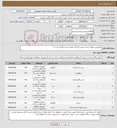 تصویر کوچک آگهی نیاز کالا-دیوارپوش مطابق لیست پیوست( ارائه مفاصا حساب الزامی است )