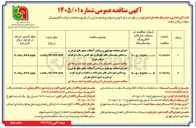 تصویر کوچک آگهی اجرای عملیات بهسازی و روکش آسفالت محورهای فرعی و روستایی