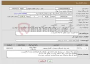تصویر کوچک آگهی نیاز خدمات-اجاره تلویزیون شهری (طبق ملاحظات مشروح...)