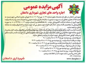 تصویر کوچک آگهی اجاره واحدهای تجاری