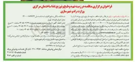 تصویر کوچک آگهی تهیه طبخ و توزیع غذا